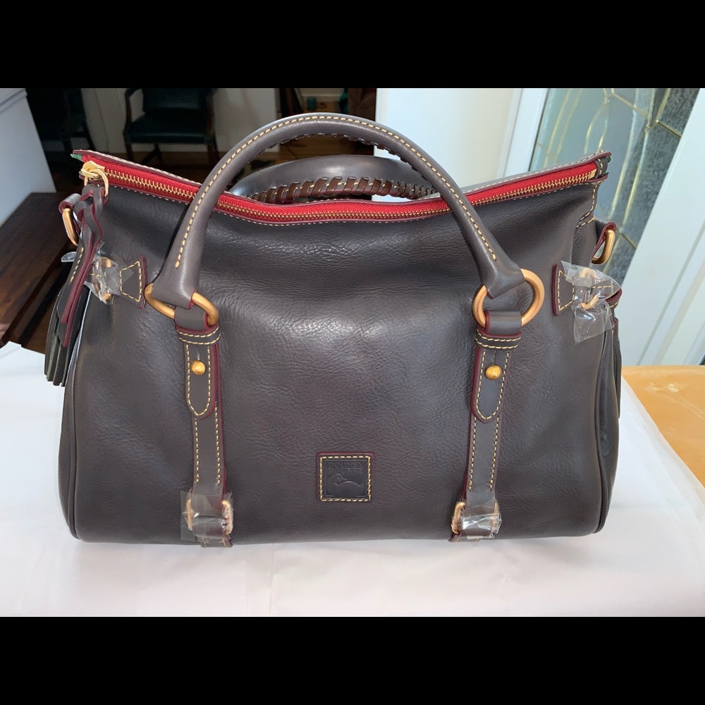 Dooney & Bourke Medium Satchel Slate